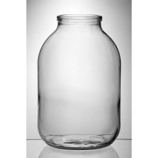 Glass jar 3l SKO