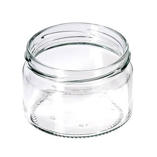 Glass jar 0.25l screw 66mm