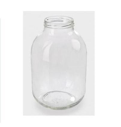 Glass jar 3l 82TO