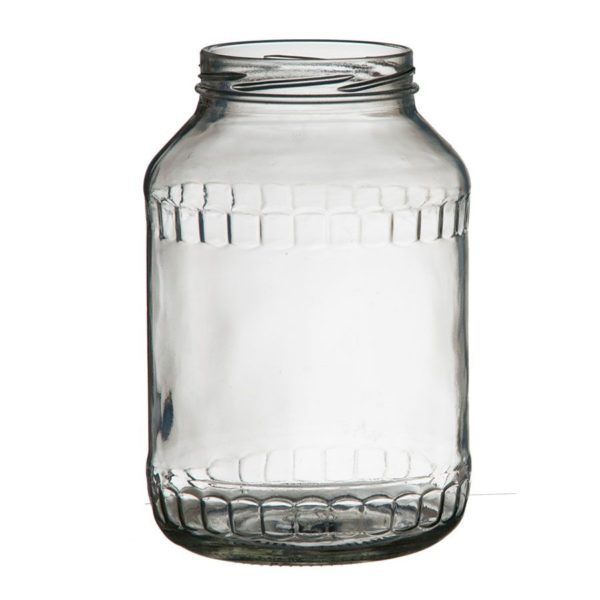 Glass jar 1.5l TO 100mm Dag./12